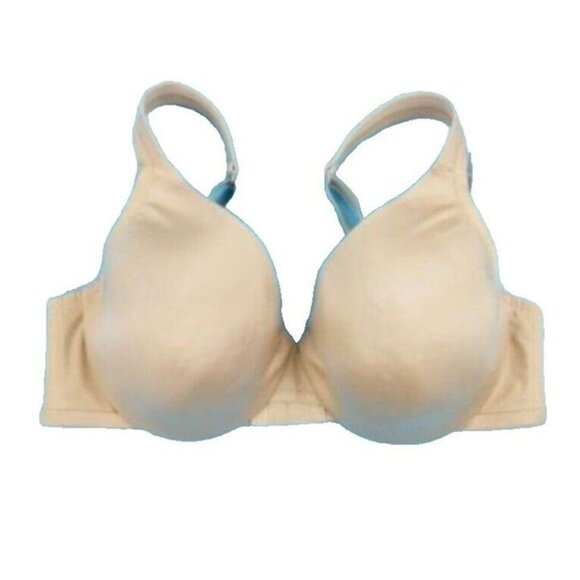 Lane Bryant Cacique Womens Bra Smooth Satin Full Coverage U/W Cafe Mocha 42F - Picture 2 of 10